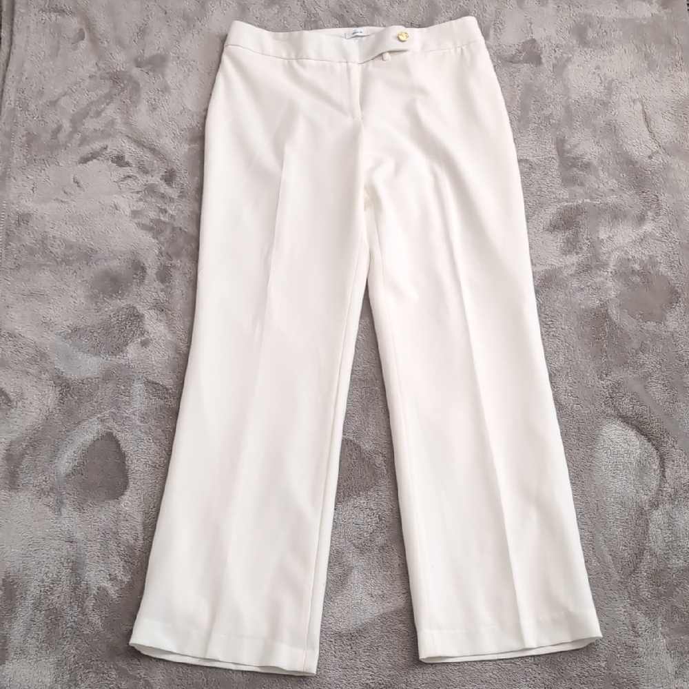 Calvin Klein Cream Women's Trousers